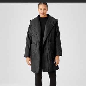 Eileen Fisher long puffer coat